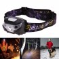 Led Body Motion Sensor Headlamp Mini Headlight Usb Rechargeable Outdoor Head