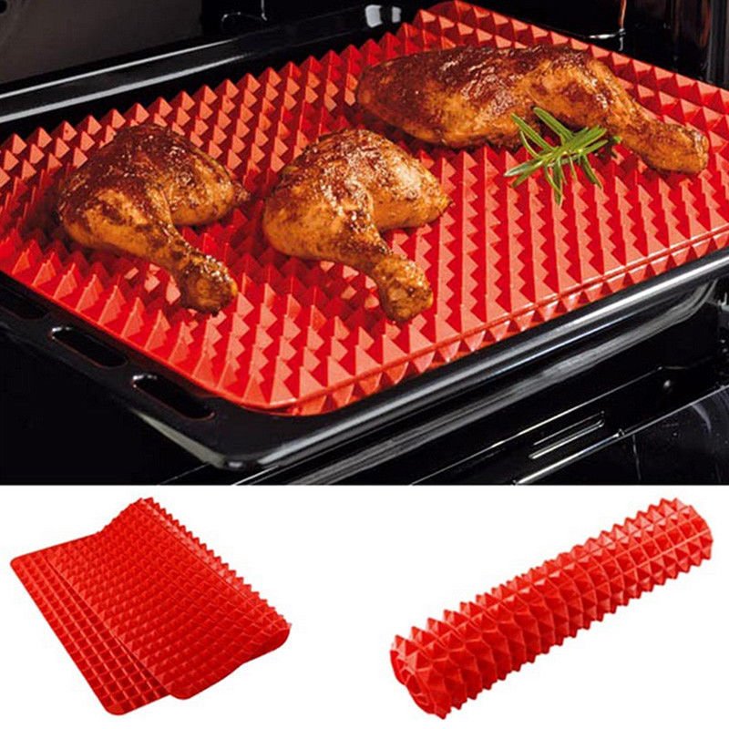 Silicone Mould Bakeware Baking Sheet Silicone Roasting Mat Oven Backing Tray