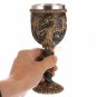 Gothic Double Wall Resin Stainless Steel 3D Drinking Mug Dragon Bone Skull Metal