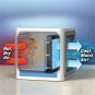 Portable Mini Air Conditioner Air Cooling Fan With 7 Colors LED Lights USB Air