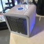 Portable Mini Air Conditioner Air Cooling Fan With 7 Colors LED Lights USB Air