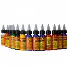 30Ml/ Bottle Tattoo Ink Set Microblading Permanent Makeup Art Pigment 14 Pcs