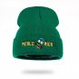 Pickle Rick Beanie Knitted Hat Green Hat Rick and Morty Hats Elastic Embroidery