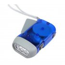 Hand-Press Flashlight Dynamo Hand-Cranked Mini Emergency Flashlight Home