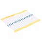 600Pcs 30 Kinds Each Value Commonly Used Resistance Metal Film Resistor Pack