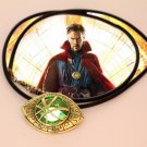Newest Doctor Strange Necklace Glow in Dark Eye Shape Antique Bronze 6cm*4.3cm
