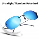 Fashion Men Driving Ultralight Titanium Polarized Sunglasses Brand Design New