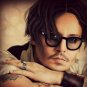Johnny Depp Lemtosh Style Round Sunglasses Tint Ocean Lens Brand Design Party