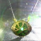 7cm*5.5cm Doctor Strange Necklace Glow in Dark Eye Shape Antique Bronze Pendant