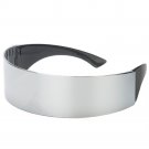 Funny Futuristic Wrap Around Monob Costume Sunglasses Mask Novelty Glasses
