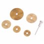 6pcs Mini HSS Circular Saw Blade Rotary Tool For Dremel Metal Cutter Power Tool