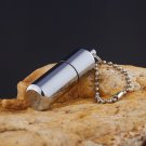 Portable Mini Wheel Kerosene Lighter Creative Metal Capsule Bottle Mini Lighter