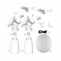 Real Bubee Single/Double Electric Breast Pump With Milk Bottle Infant Usb Bpa