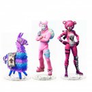 Fortnite Llama Pink Bear Bunny Skin Acrylic Stand Model Toy Figure Desk