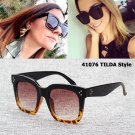 Style Three Dots Sunglasses Women Gradient Brand Design Vintage Sun Glasses