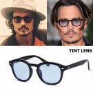 Johnny Depp Round Style Tint Ocean Lens Sunglasses Brand Design Party Show