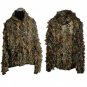 Hunting Woodland 3D Bionic Leaf Disguise Uniform CS Camouflage Suits Set