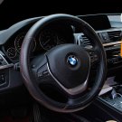Size (45Cm 47Cm 50Cm) Steering Wheel Cover Faux Leather Customized For Car Bus