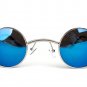 Gothic Steampunk Small Round Sunglasses Brand Design Vintage Retro Sun Glasses