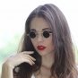 Gothic Steampunk Small Round Sunglasses Brand Design Vintage Retro Sun Glasses