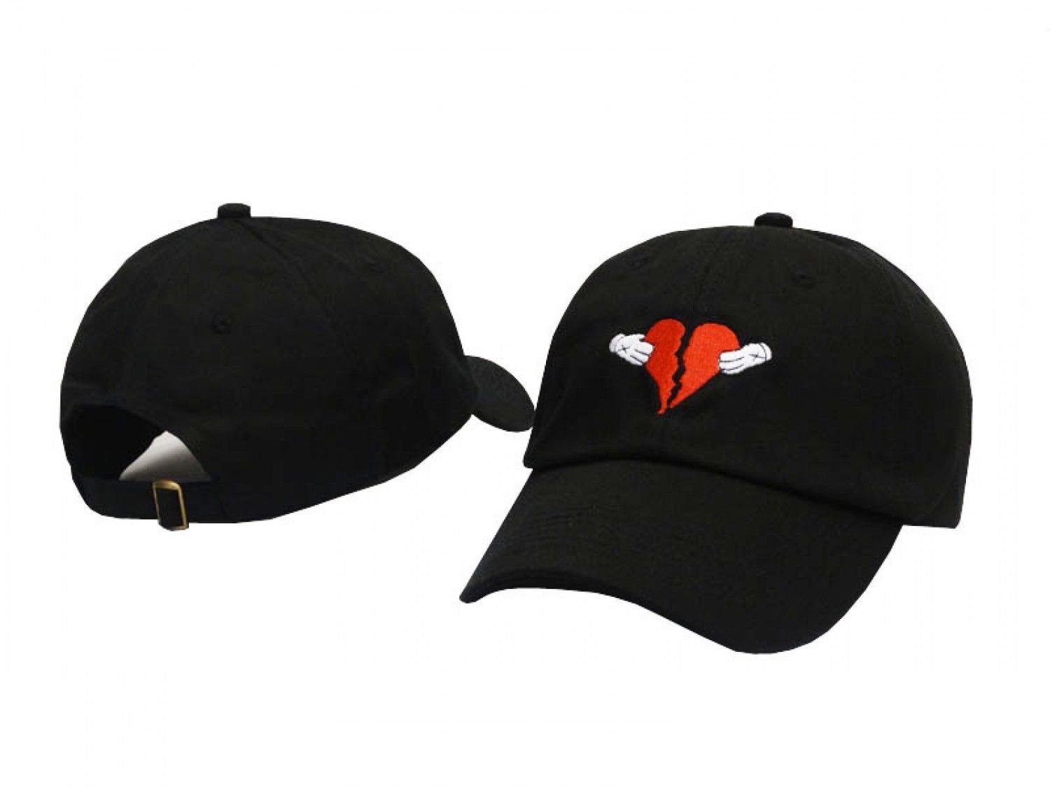Newest Kanye West Heart Break Album Cap Trend Hip Hop Dad Hat Snapback Kanye
