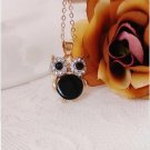 Hot Fashion Vintage Rhinestone OWL Long Chain Pendant Necklace Jewellery Gift