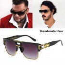 Design Grandmaster Four Sunglasses Men Vintage Retro Hip Hop Style Sun Glasses