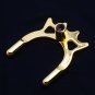 Professional Deluxe Brass Bridge Head Pool Cue Stick Billiards Attaches Shooting