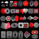 Square Star Heart Rectangle Circle Dies Frame Metal Cutting Dies
