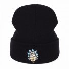 Rick Beanies Rick and Morty Hats Elastic Brand Embroidery Warm Winter Unisex