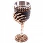 Gothic Goblet Halloween Party Drinking Glass 3D Skull Skeleton Claw Punk Style