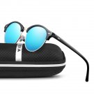 New Polarized Sunglasses Men/Women Retro Rivet High Quality Hd Lens Brand Design
