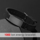 Power Energy Wristbands Balance Ion Magnetic Therapy Fashion Silicone Bands