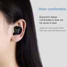 2 Pcs Twins True Wireless Bluetooth Earphone Mini Invisible Cordless Bluetooth