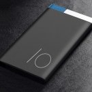 10000 Mah Power Bank, Portable Ultra-Thin Polymer Metal Alloy Powerbank Battery