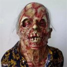 Adult Mask Zombie Mask Latex Bloody Scary Extremely Disgusting Full Face Mask