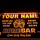 Name Personalized Custom Family Home Brew Mug Cheers Bar Beer Neon Sign Hang