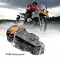 2 Pcs Bt-S2 Pro Motorcycle Helmet Intercom Motorbike Wireless Bluetooth Headset