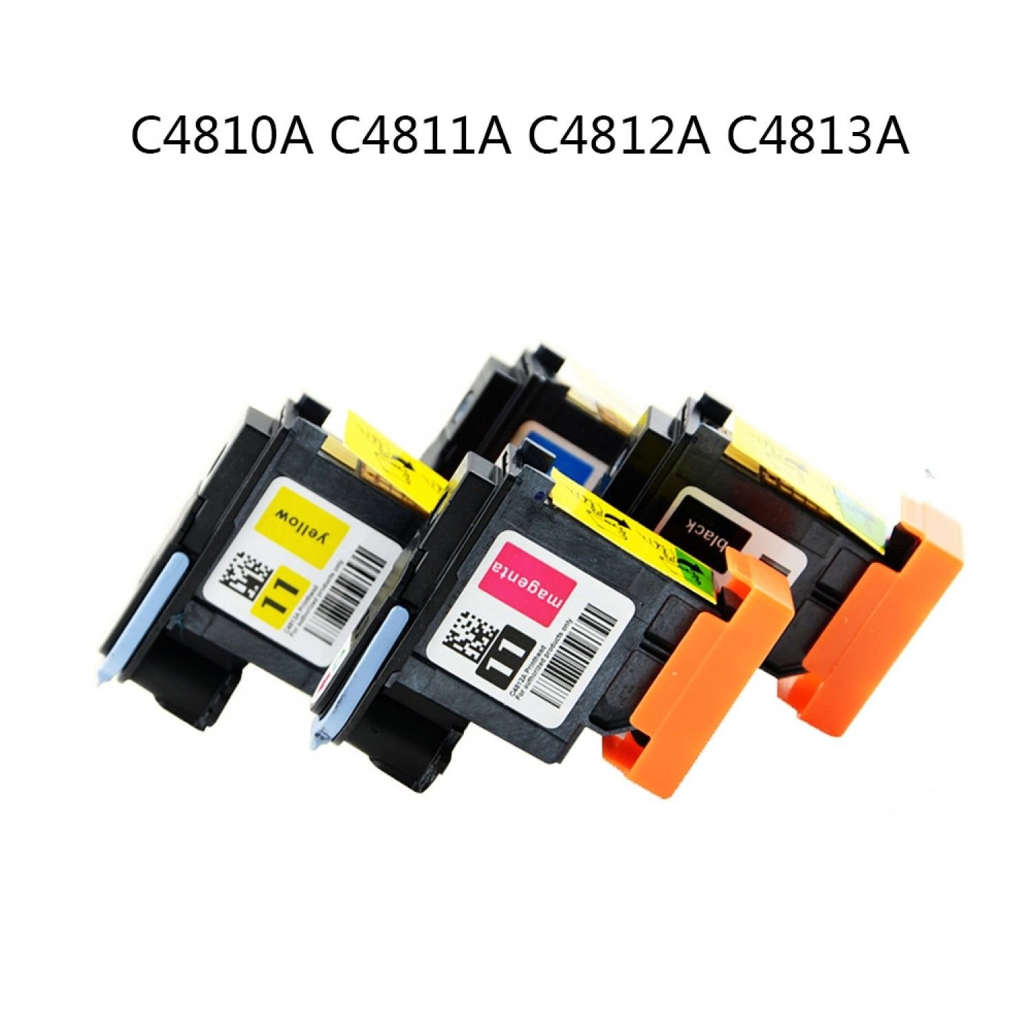 4pcs/set C4810A C4811A C4812A C4813A Print head Printhead for HP 11 70 100 110