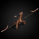 30-50Lbs Archery Pure Handmade Recurve Bow Traditional Longbow Wooden Hunting