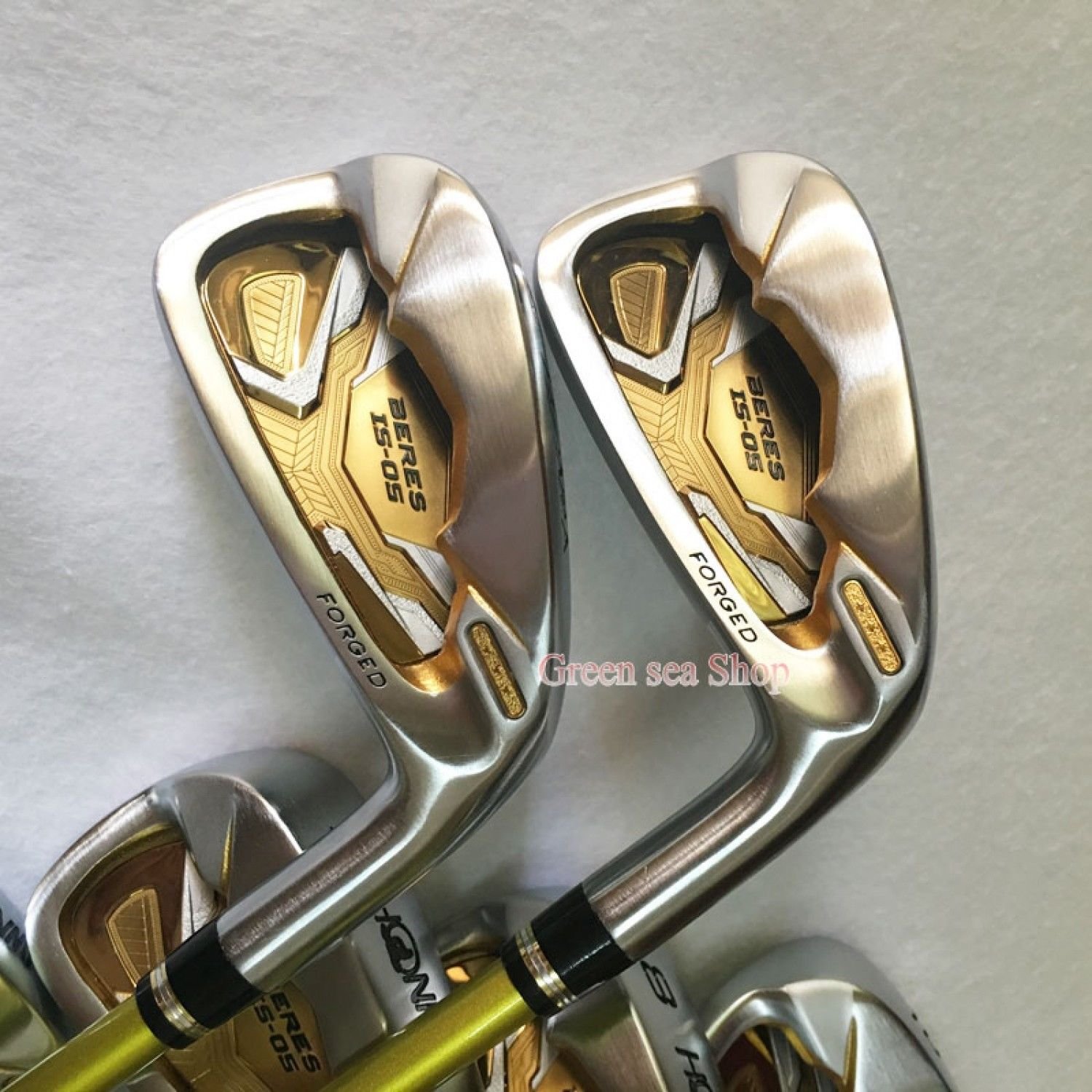 Mens Golf Clubs Irons Honma Is05 3 Star Golf Irons 511 Aw,Sw Graphite Golf