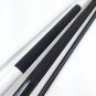 Carbon Billiard Cues 13Mm Tip Black/White Pool Cue Sticks 1/2 Split Stainless