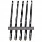 Pool Billiard Cues Stick 11.5Mm 9.5Mm With Extension Black/Silver Colors New