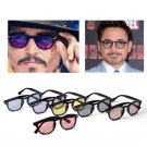 Sunglass Men Shades Brand Designer Sun Glasses Women Johnny Depp Rivet Eyewear