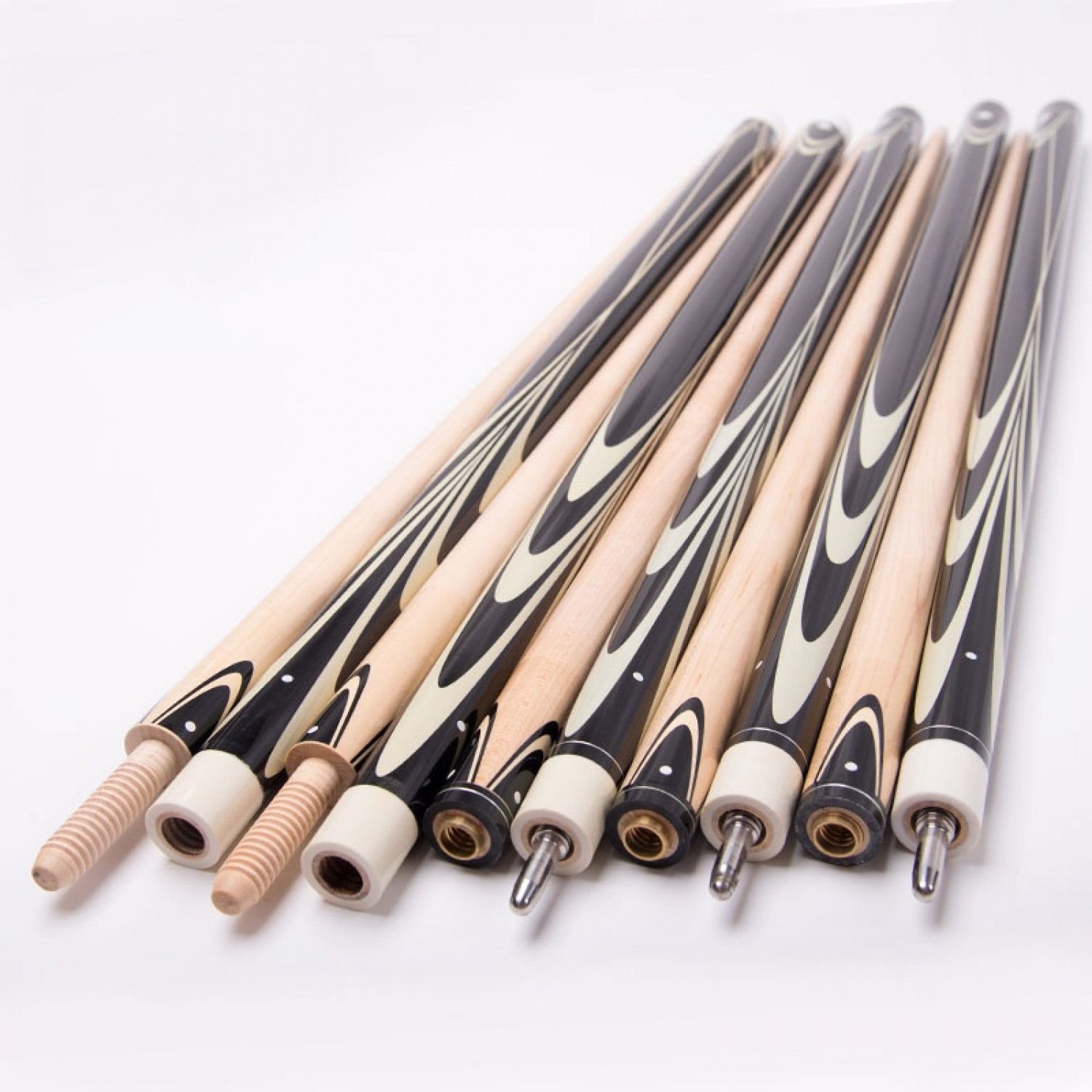 12Mm Tip Size Carom Maple Pool Cue Freeshipping