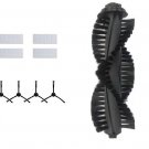 1*Main Brush+4*Dust Hepa Filter+4*Side Brush For Ilife A4S Robot Vacuum Cleaner