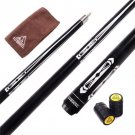 Billiard Cue Canadian Maple Wood 1/2 Jointed Pool Cue Stick With 13Mm Cue Tips