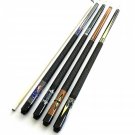 57 inch Canadian Maple Wood 1/2 Jointed Pool Cue Stick Billiard Cue in 13mm tip