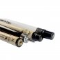 P6 Pool Cue Stick With Extension 13Mm 11.5Mm Tips Black/White Color Billiard Cue
