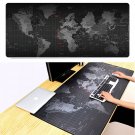 World Map Large Gaming Mouse Pad Mousepad Locking Edge For Laptop Pc Anime Mouse